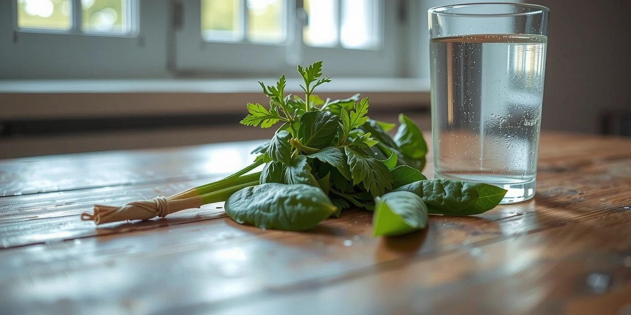 Natürliche Zutaten in sanftem Licht